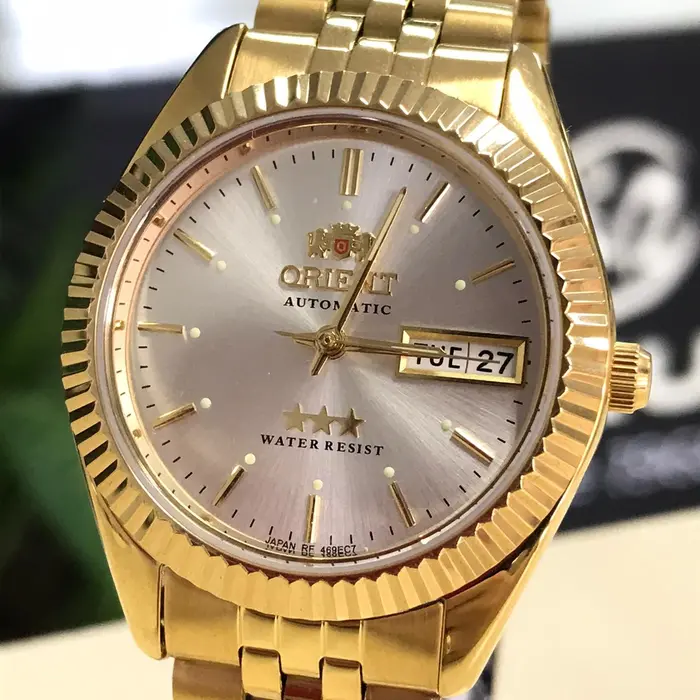 Orient 3 EStrelas Automático Classico 469EC7F Branco