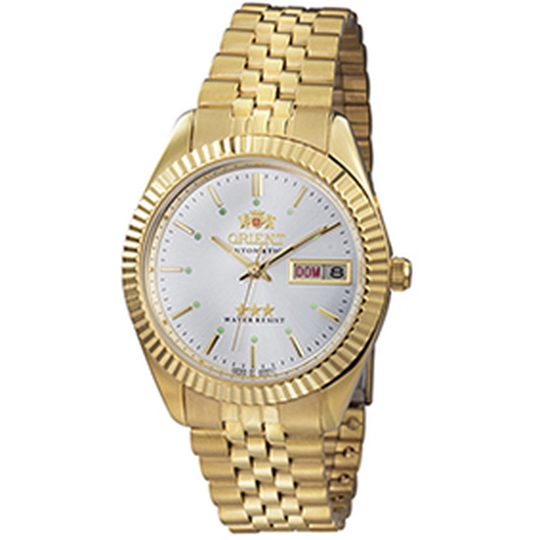 Orient 3 EStrelas Automático Classico 469EC7F Branco
