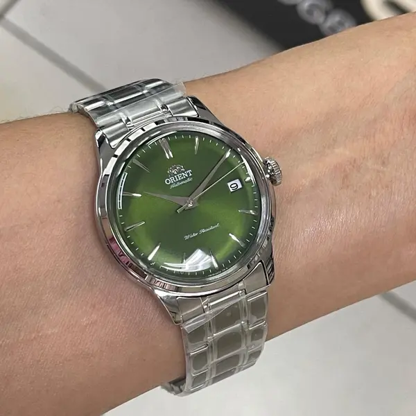 Orient Automático Bambino classico 38mm RAAC0M09E30B verde