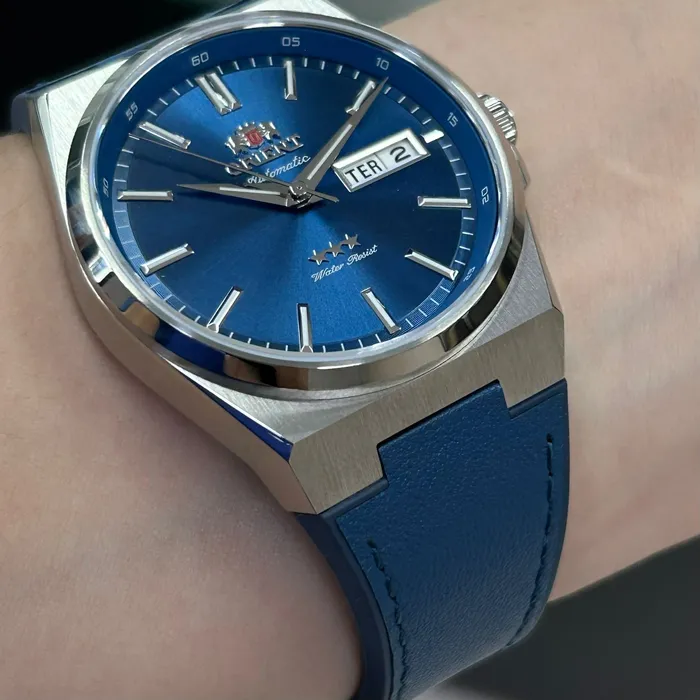 Orient 3 Estrelas Automático Elegance YN6SC020 Azul (PRX)