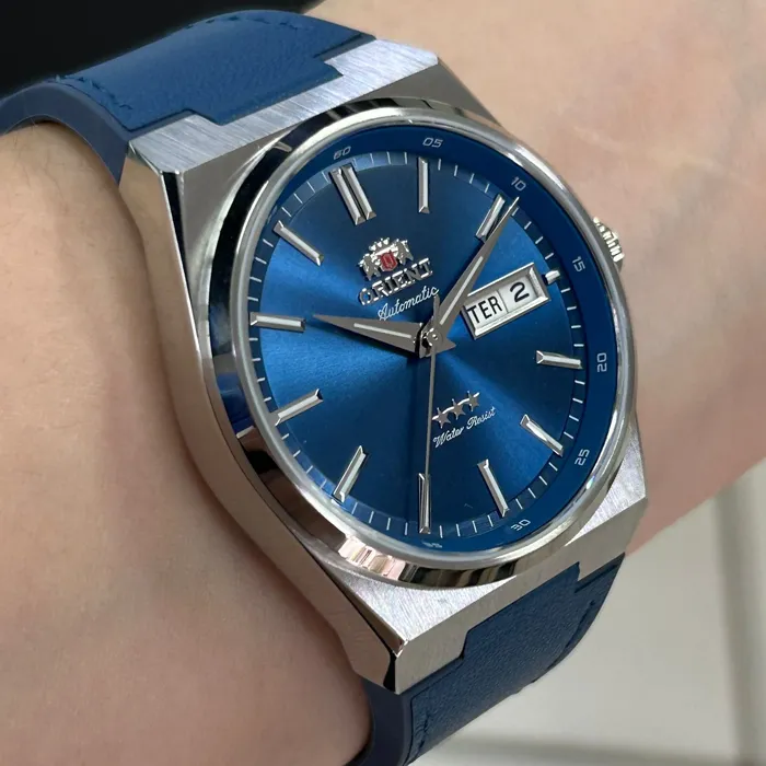 Orient 3 Estrelas Automático Elegance YN6SC020 Azul (PRX)