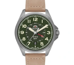 Orient 3 Estrelas GMT Automático Sports Land NH3SC017 Verde - imagem 2