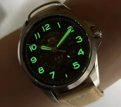 Orient 3 Estrelas GMT Automático Sports Land NH3SC017 Verde - imagem 6