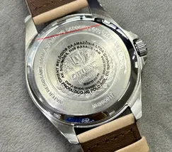 Orient 3 Estrelas GMT Automático Sports Land NH3SC017 Verde - imagem 7