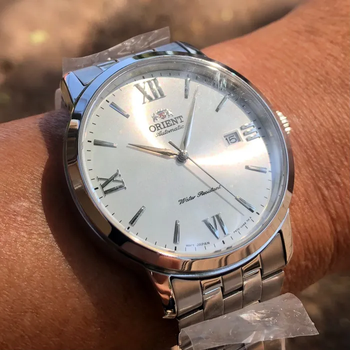 Orient Automático Symphony IV RAAC0F10S30B  Prata