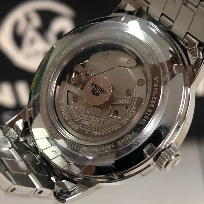 Orient Automático Symphony IV RAAC0F10S30B  Prata