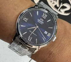 Orient Automático Symphony IV RAAC0F09L30B Azul - imagem 1