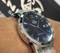 Orient Automático Symphony IV RAAC0F09L30B Azul - imagem 4