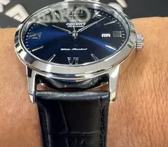 Orient Automático Symphony IV RAAC0F11L30B Azul - imagem 5