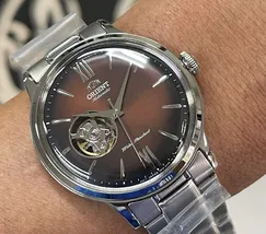 Orient Automático Bambino Open Heart RAAG0027Y10A - imagem 1