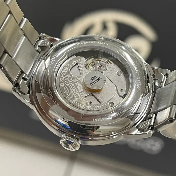 Orient Automático Bambino Open Heart RAAG0027Y10A