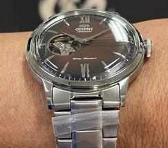 Orient Automático Bambino Open Heart RAAG0027Y10A - imagem 5