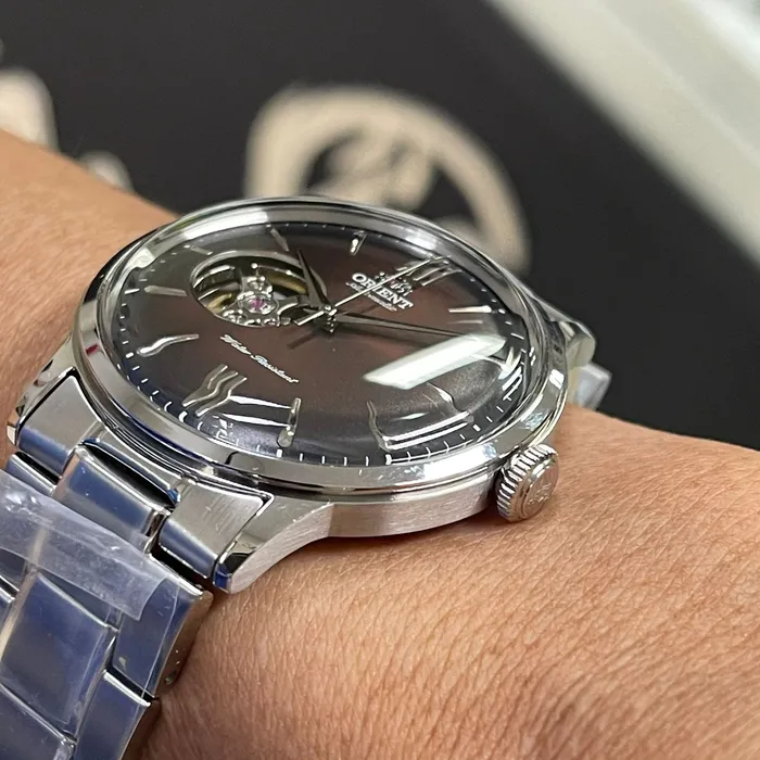 Orient Automático Bambino Open Heart RAAG0027Y10A