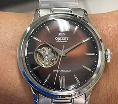 Orient Automático Bambino Open Heart RAAG0027Y10A - imagem 6