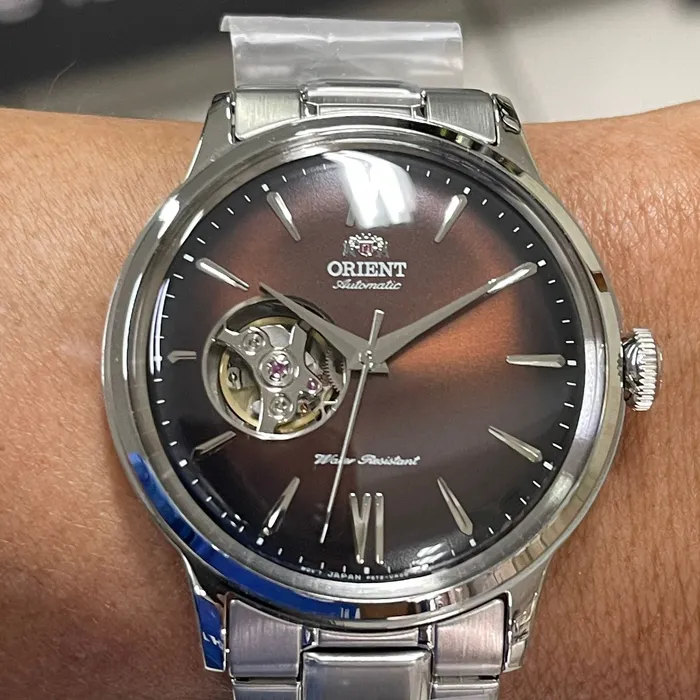 Orient Automático Bambino Open Heart RAAG0027Y10A