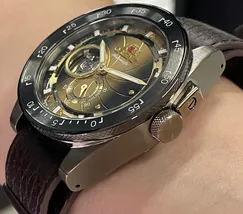 Orient Automático Retro Future Camera 70th Anniversary Limited Edition RAAR0204G00B Jaguar focus - imagem 3