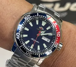 Relógio Orient Poseidon Automático Diver 300m F49SS034 Pepsi Original | Taniguchi Relógios - imagem 1