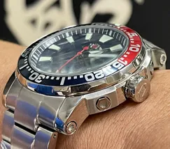 Relógio Orient Poseidon Automático Diver 300m F49SS034 Pepsi Original | Taniguchi Relógios - imagem 4