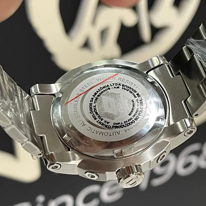 Relógio Orient Poseidon Automático Diver 300m F49SS034 Pepsi Original | Taniguchi Relógios