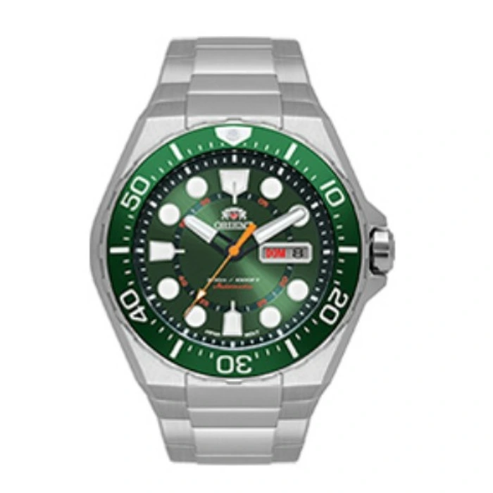 Orient Automático Diver 300m F49ss036 verde