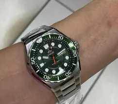 Orient Automático Diver 300m F49ss036 verde - imagem 6