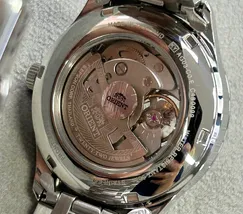 Orient Automático Contemporary Open Heart TAG03001D0 Azul - imagem 7