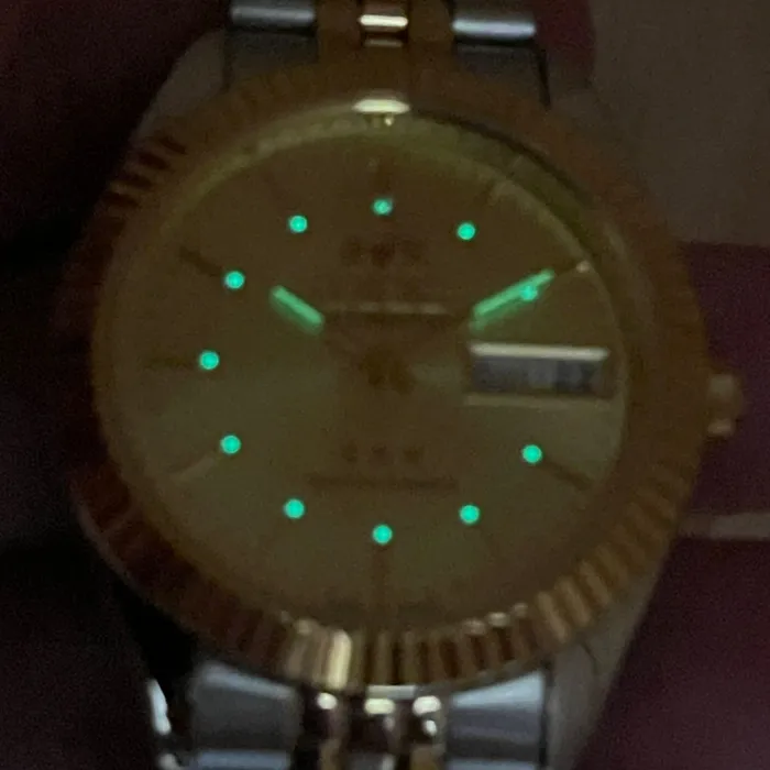 Orient 3 EStrelas Automático Classico misto 469ED1F Champanhe