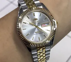 Orient 3 EStrelas Automático Classico 469ED1NH Branco - imagem 1