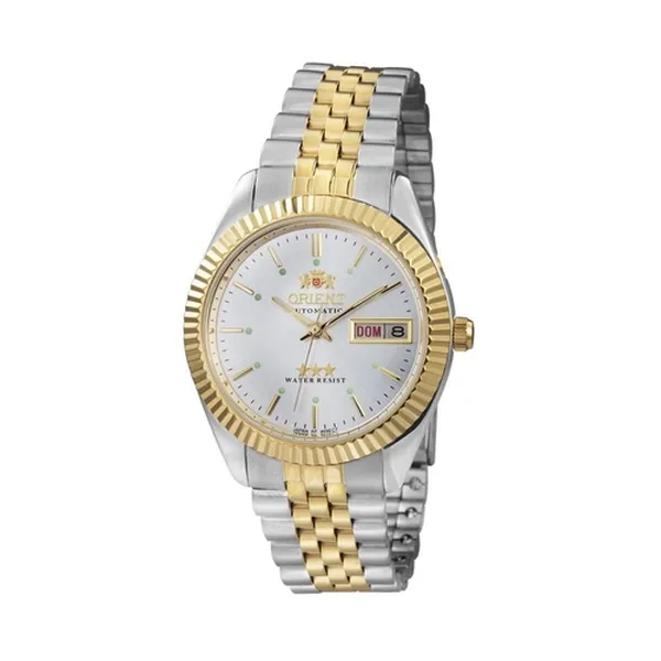 Orient 3 EStrelas Automático Classico 469ED1NH Branco