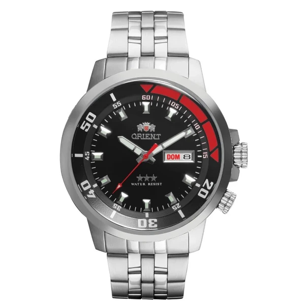 Orient 3 EStrelas Automático King Diver 469SS058NH Preto