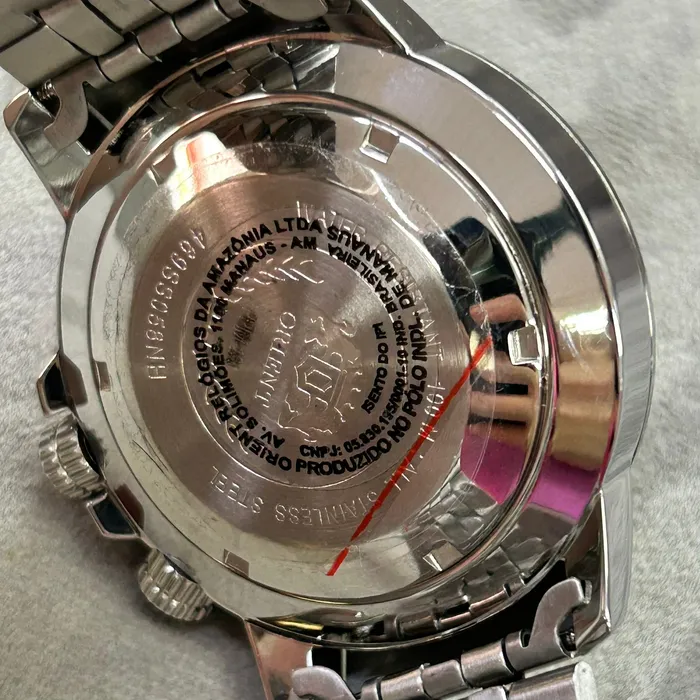 Orient 3 EStrelas Automático King Diver 469SS058NH Preto