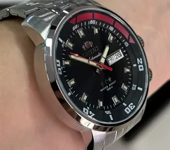 Orient 3 EStrelas Automático King Diver 469SS058NH Preto - imagem 3