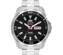 Orient 3 EStrelas Automático NH36 469SS078NH Preto - imagem 2