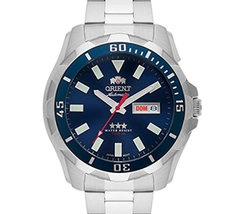 Orient 3 EStrelas Automático NH36 469SS078NH Azul - imagem 2