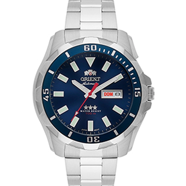 Orient 3 EStrelas Automático NH36 469SS078NH Azul