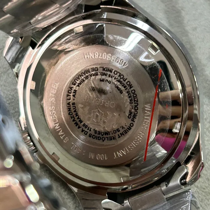 Orient 3 EStrelas Automático NH36 469SS078NH Azul