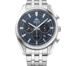 Relógio Orient Stretto Solar Chronograph RA-TX0303L10B Safira | Taniguchi Relógios - imagem 2