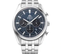 Relógio Orient Stretto Solar Chronograph RA-TX0303L10B Safira | Taniguchi Relógios - imagem 2