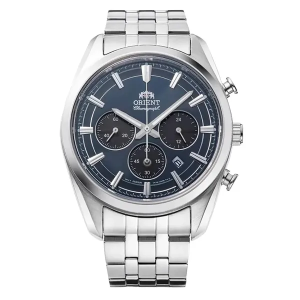 Orient Stretto Contemporary Chronograph Solar RATX0303L10B  Azul