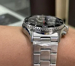 Relógio Orient Mako Solar Chronograph RA-TX0202B10B Safira | Taniguchi Relógios - imagem 5