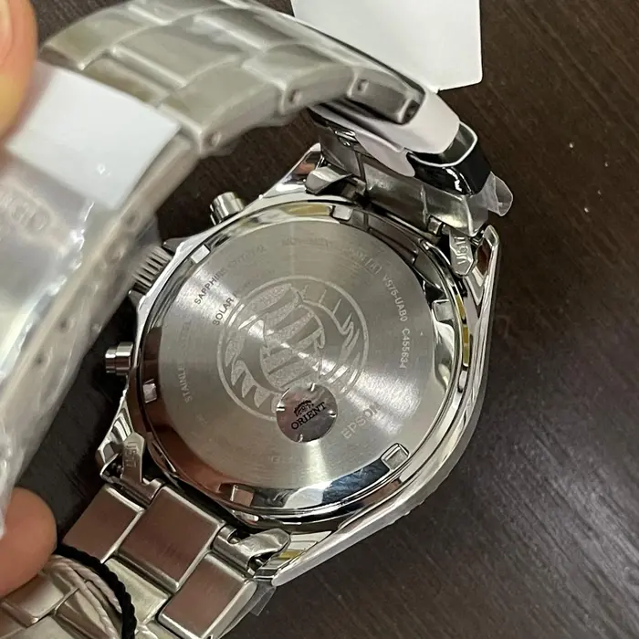 Orient Mako Chronograph Solar RATX0207R10B Vermelho