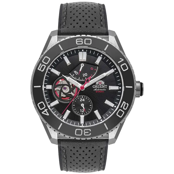 Orient Superior Automático Open Heart YN8SS002 Preto