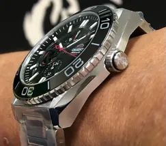 Orient Superior Automático Open Heart YN8SS002 Preto - imagem 5