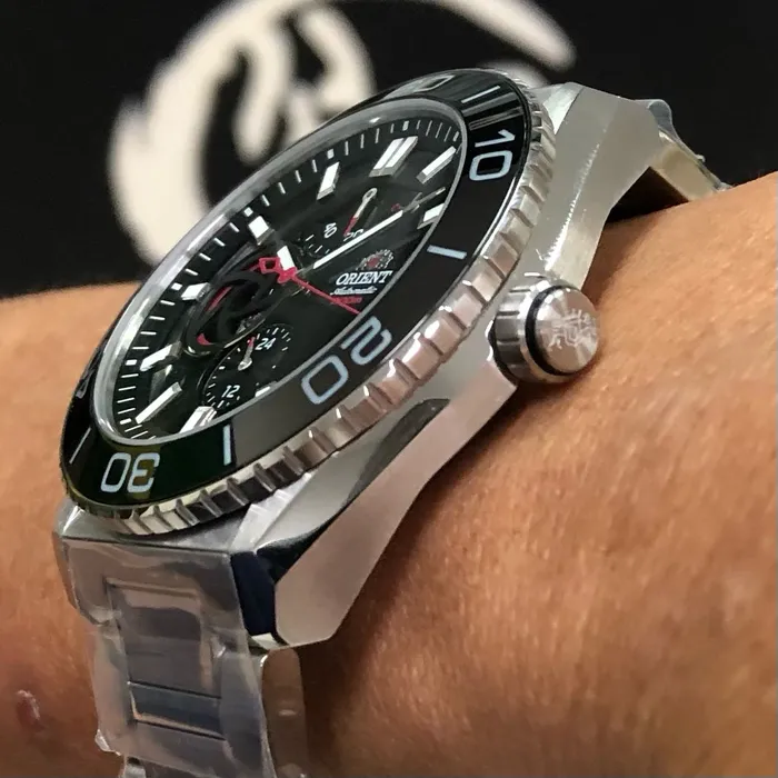 Orient Superior Automático Open Heart YN8SS002 Preto