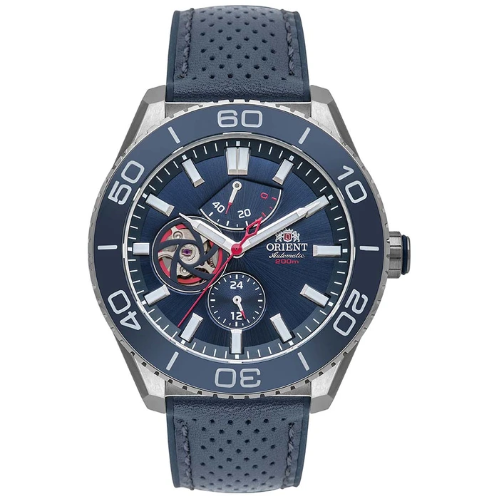 Orient Superior Automático Open Heart YN8SS002 Azul