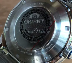 Orient Superior Automático Open Heart YN8SS002 Azul - imagem 7