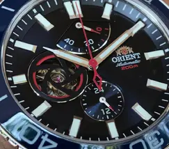 Orient Superior Automático Open Heart YN8SS002 Azul - imagem 5