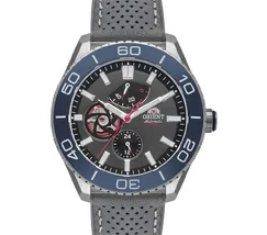 Orient Superior Automático Open Heart YN8SS003 Azul grafite - imagem 2