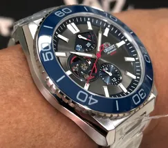 Orient Superior Automático Open Heart YN8SS003 Azul grafite - imagem 4