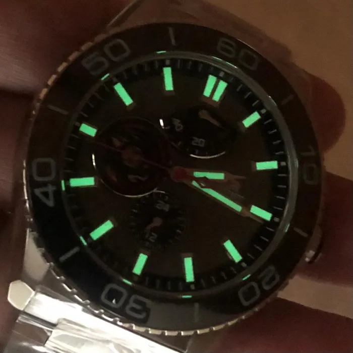Orient Superior Automático Open Heart YN8SS002 Preto grafite